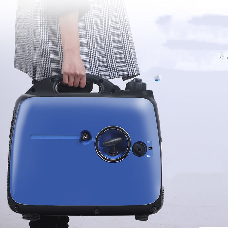 Generador Eléctrico a Gasolina 2000W – Portátil, Silencioso y Potente para Hogar o Emergencias