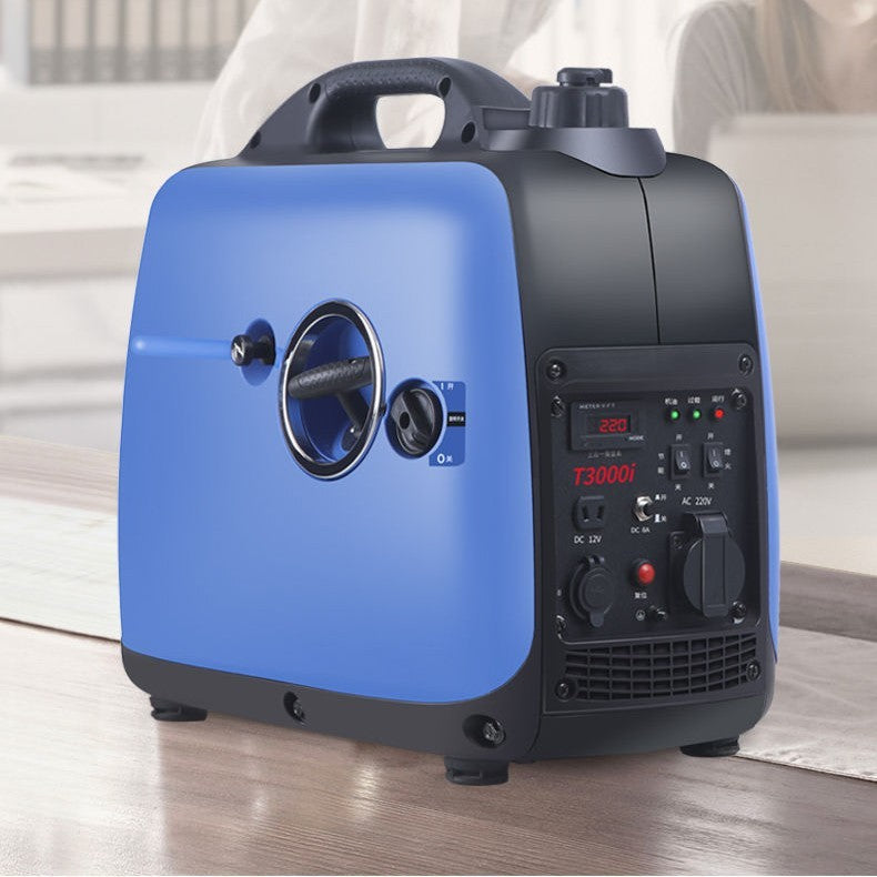 Generador Eléctrico a Gasolina 2000W – Portátil, Silencioso y Potente para Hogar o Emergencias