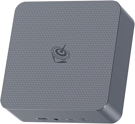 Beelink EQR6 Mini PC, Mini Ordenador con AMD Ryzen 5 Pro 6600H, 6C/12T, hasta 4.5Ghz, Mini Ordenador 16G DDR5 RAM 500GB PCIe4.0 SSD, 4K Dual Display, Dual HDMI/Dual Gigabit Ethernet/WiFi6/BT5.2