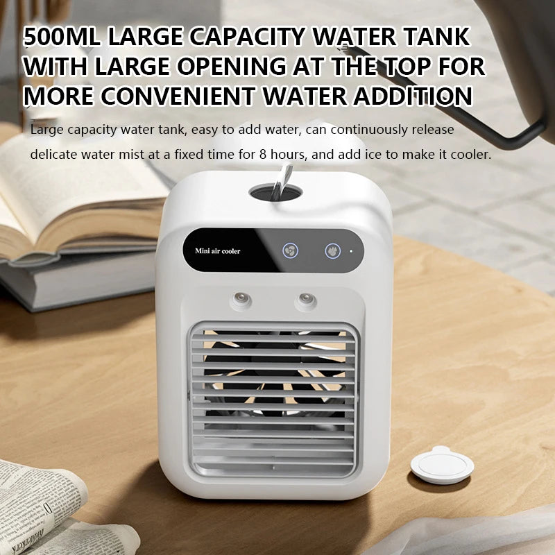 ventilador humidificador 2 en uno silencioso para hogar y oficina