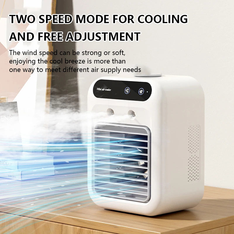 ventilador humidificador 2 en uno silencioso para hogar y oficina