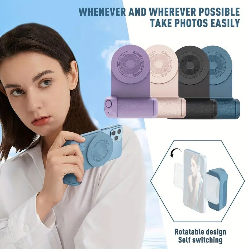 Agarre magnetico de camara o móvil