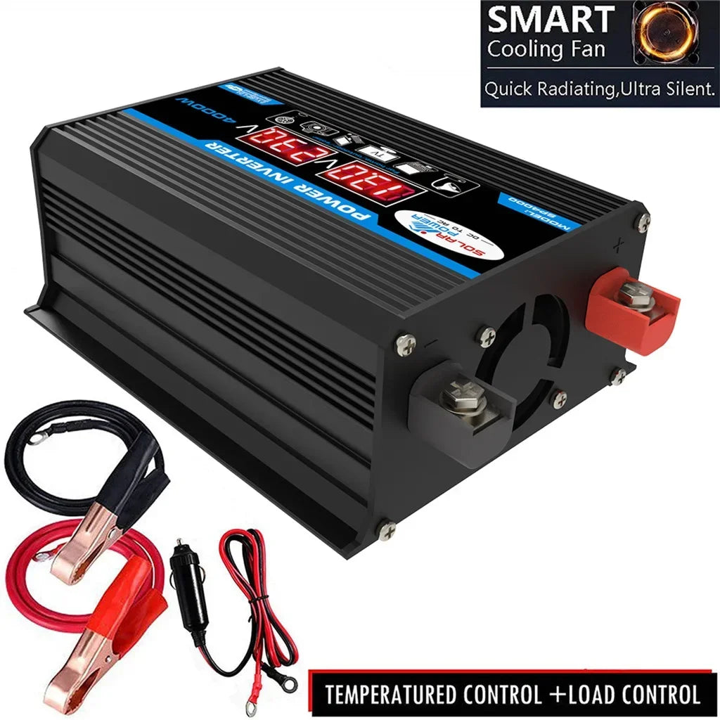 Kit Solar Flexible 2000W Completo | Inversor 4000W (110V/220V) y Controlador 12V | Para Casa, Camping y Exterior