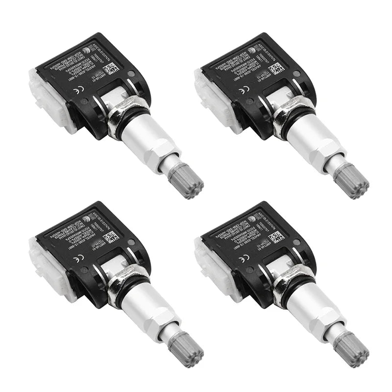 4 sensores de presión de neumáticos TPMS de 433 MHz 36106887147 compatible BMW F40, G20, G22, G30, G11, F12, G32, G15, G01, G05, 6887147, 6887140, 6872774