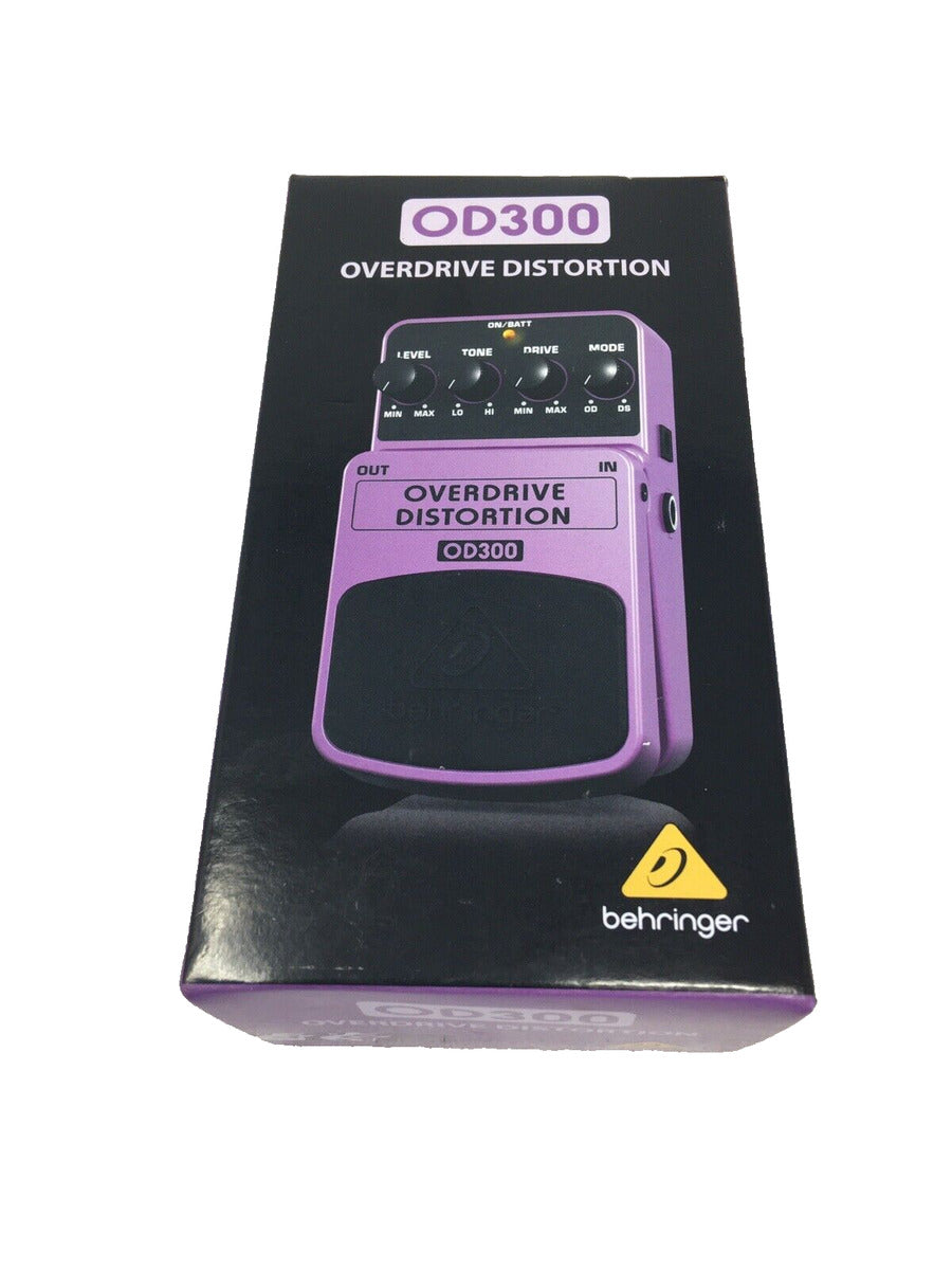 PEDAL OVERDRIVE/DISTORSION OD300 BEHRINGER