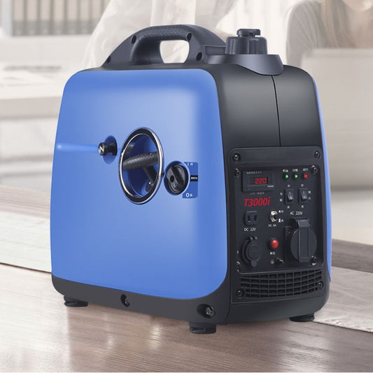 Generador Eléctrico a Gasolina 2000W – Portátil, Silencioso y Potente para Hogar o Emergencias