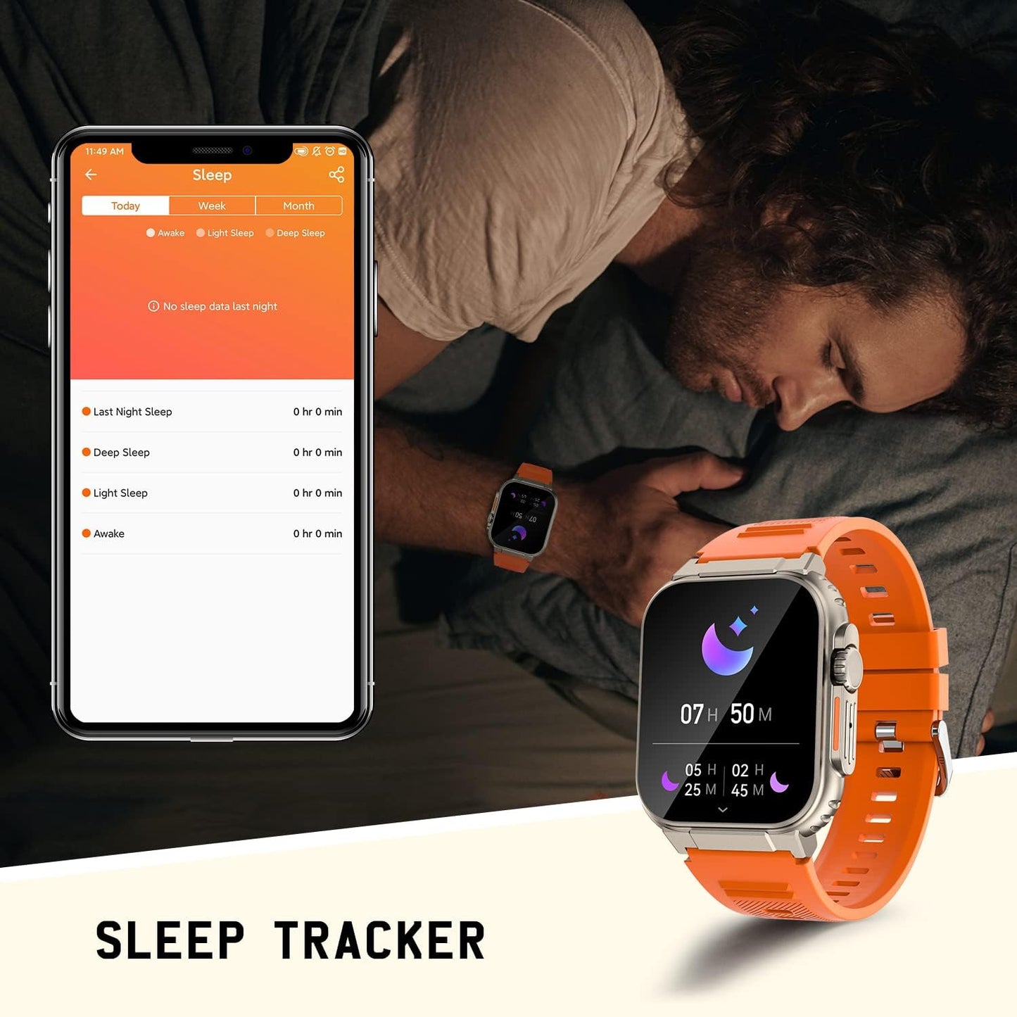 Smartwatch Fendior S9 Ultra – Reloj Inteligente Deportivo con Llamadas Bluetooth, Pulsómetro, IP67, Compatible con Android y iPhone